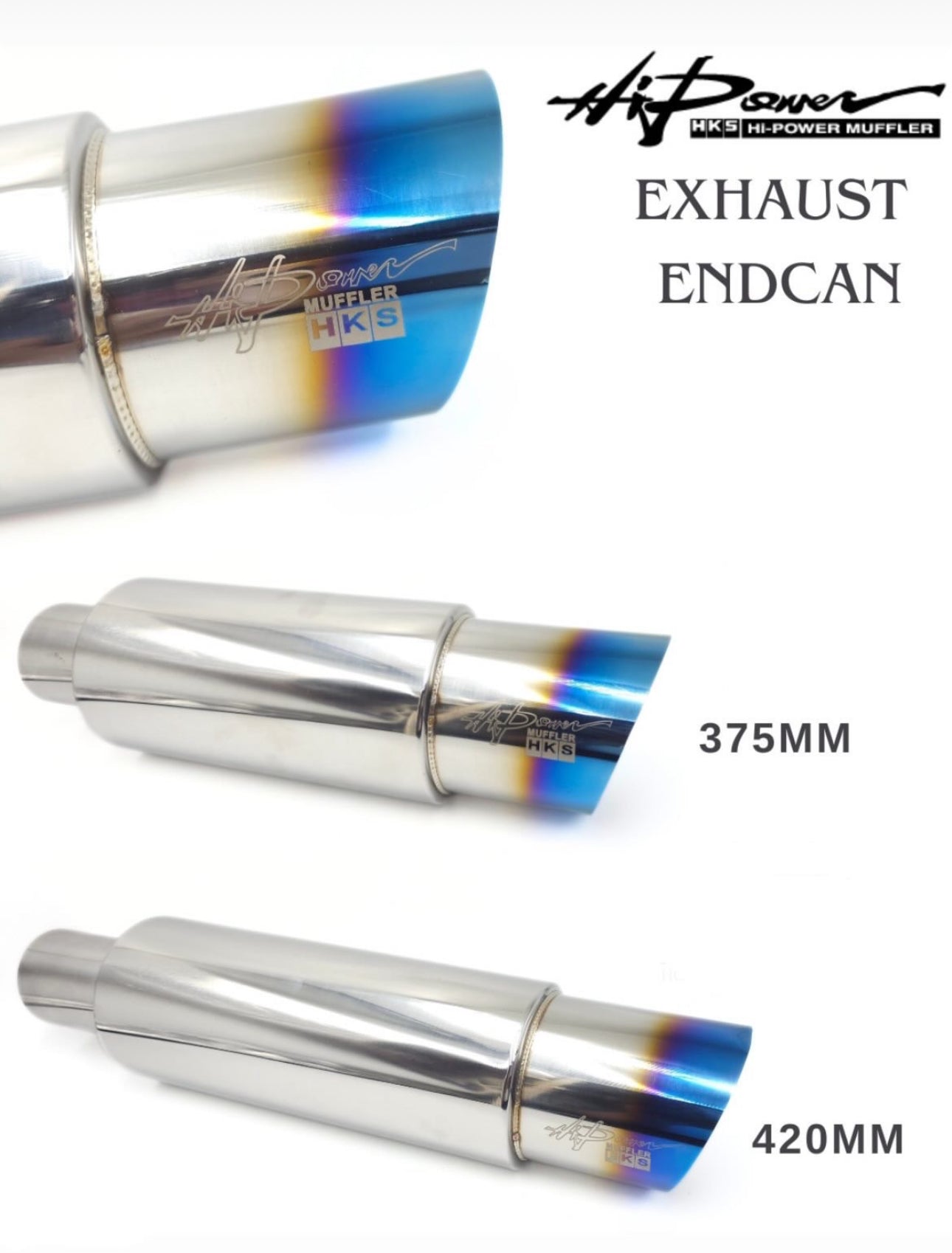 EXHAUST ENDCAN
